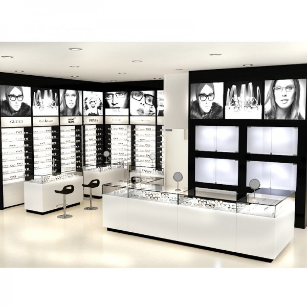 Factory Optical Shop Counter Showcase Eyeglasses Glass Display