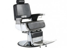 heavy-duty durable black reclining hydraulic men hairdressing  barber chairs