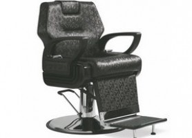 Bronze salon styling barber chairs reclining men hair cutting chairs