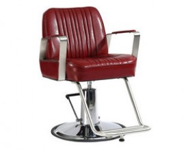 salon equipment red hair cutting styling chair for barber shop