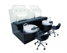 Customized Spa Station Beauty Salon Equipment Pedicure Benches