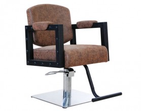 Retro Hydraulic Salon Chair Hair Styling Chairs with Footrest Beauty Equipment Wholesale