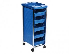 Discount plastic hair salon trolley beauty makeup storage cart with trays barber furniture