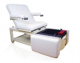 Popular manicure pedicure chairs foot spa massage sofas salon furniture with bowls in the USA