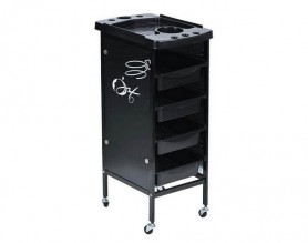 Cheap hairdresser rolling cart salon rolling tray station with drawers barber furniture in UK