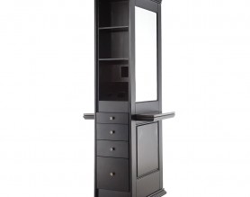 Farah Styling Station Double-Sided Barber Mirrors Hairdressing Cabinet