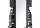 Barber Shop Furniture Salon Storage Cabinet Styling Tower Shelf Workstation