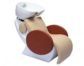 Modern salon furniture shampoo unit backwash chair