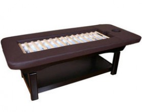 Cheap spa face steam bed body massage table