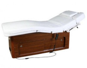 Comfortable wood electric massage table facial bed spa equipment