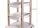 Portable Beauty Salon Manicure Nail Spa Pedicure Medical Tools Storage Cart Cabinet Drawers Facial Hairdressing Trolley Styling Station