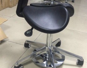 ESD polyurethane PU seating aluminum office laboratory chair workshop anti-static industrial stool wheels