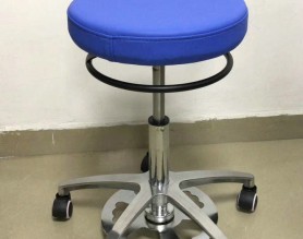 Cheap adjustable ESD factory workshop bar seating anti-static swivel operation chair laboratory stool casters