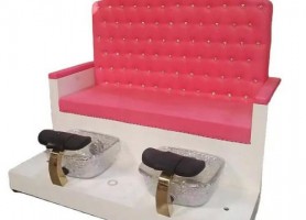 Custom Modern leisure spa pedicure tub foot massage bowl chair nail bar sofa station manicure pedicure bench Foot Bath Pedicure Sink