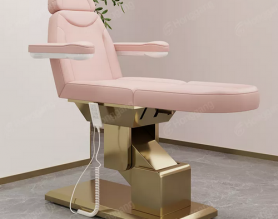 Electric Cosmetic Bed Beauty Spa Salon Chair Folding Treatment Therapy Table Eyelash Extension Facial Bed Treatment Podiatry Table Facial Massage Dental Aesthetic Reclining Chair