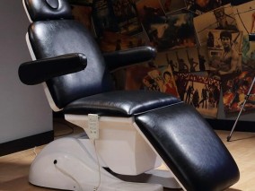 Electric Adjustable Lift Treatment Massage Table Cosmetic Tattoo Chair Beauty Spa Salon Eyelash Facial Bed