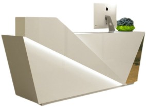 China spa manicure pedicure bar club checkout cashier counter beauty table front salon reception desk