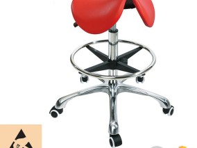 Adjustable anti-static PU foam bar seating workshop task operator chair ESD laboratory stool footrest Casters
