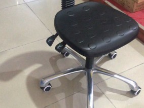 Industrial factory workshop task seating Aluminum ergonomic PU foam ESD laboratory plastic Anti-static chairs