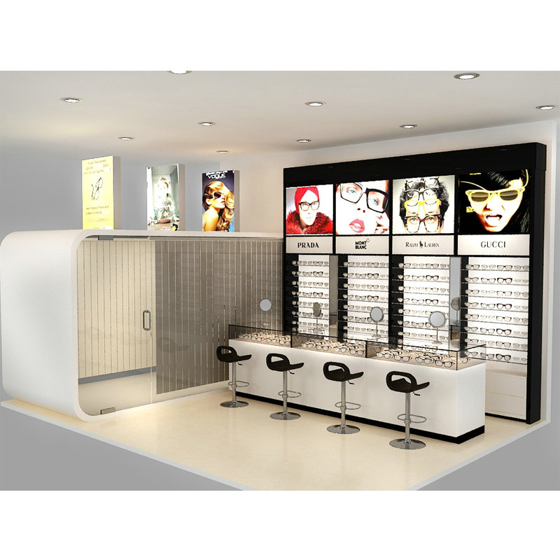 Factory Optical Shop Counter Showcase Eyeglasses Glass Display