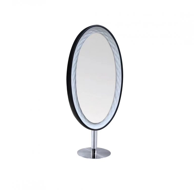 Double sided glass styling station beauty salon makeup mirror Alibaba