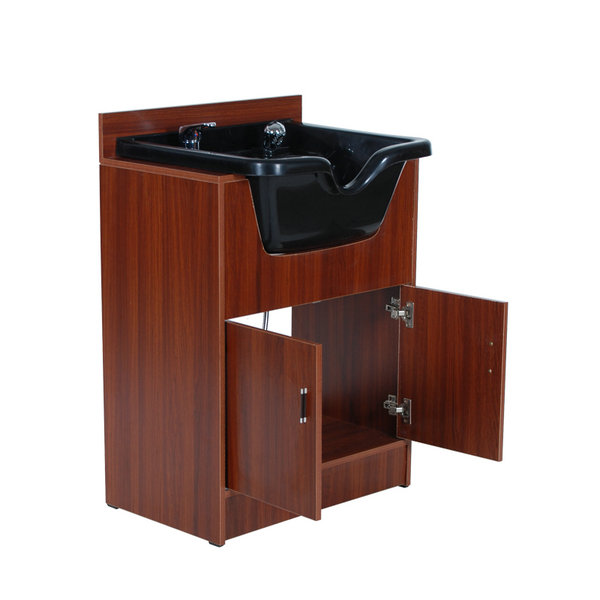 Barber Shop Salon Storage Cabinet With Shampoo Bowl China Beauty