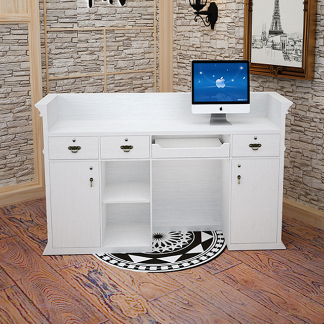 Cheap nail reception front desk beauty table checkout counter salon