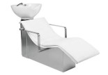 Luxury design white shampoo chair hair backwash unit